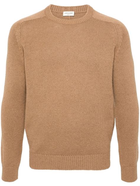 yves saint laurent crew neck|Saint Laurent Knitwear for Men .